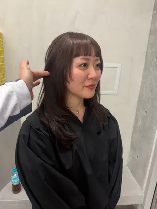 ロング カラー 誰よりも丁寧なカット 🍀小林輝のヘアスタイル