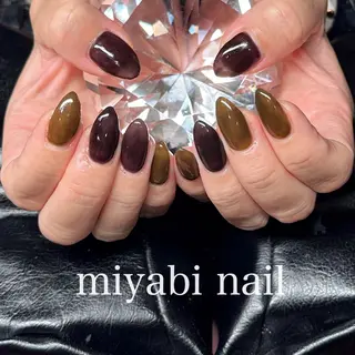 ネイル miyabi nail 桂川駅近くのネイルデザイン