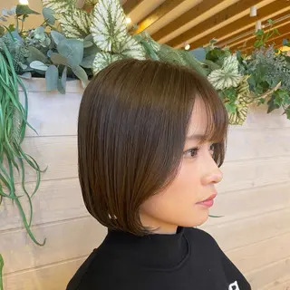 ショート bluem所属・山西 真琴のヘアスタイル