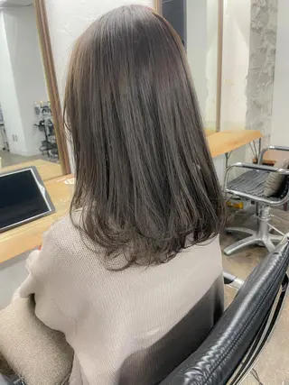 ミディアム カラー メンズパーマ メンズ特化ryoのヘアスタイル