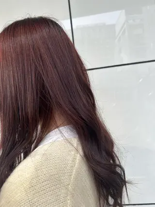 ロング カラー メンズスタイル Hitomi🐶のヘアスタイル