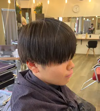 ショート パーマ メンズ 韓国風メンズ/毛流れ ヘアなら須田龍世のヘアスタイル
