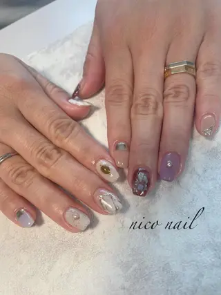 ネイル 香芝市ネイルサロン nico nailのネイルデザイン