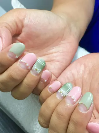 ミディアム ネイル Shan Nailのネイルデザイン
