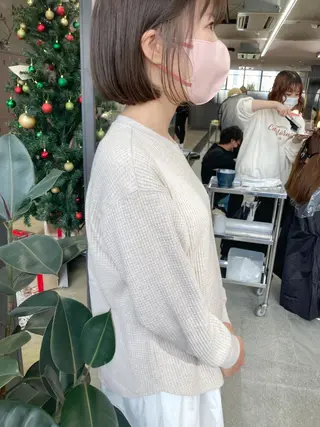 ミディアム カラー 小木曽智美 /ボブ/ショートのヘアスタイル