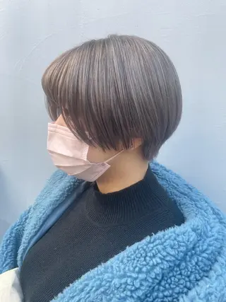 ショート 🤎指名No.1ハイ トーン🤎日向花🤎のヘアスタイル