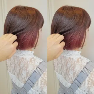ミディアム カラー grow上野御徒町【グロウ】所属・ブリーチ・ハイトーン 特化🎉内山のヘアスタイル