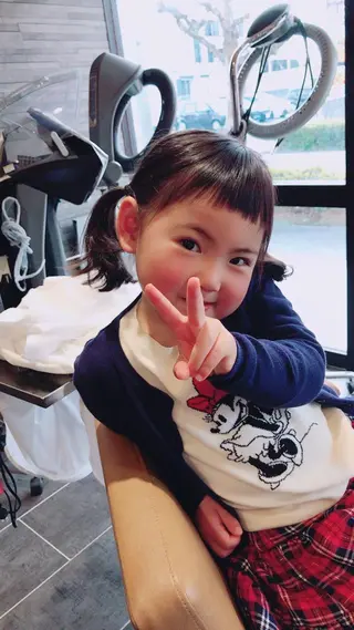 キッズ ému エミュ　hair &spa所属・近藤 みゅうまのヘアスタイル