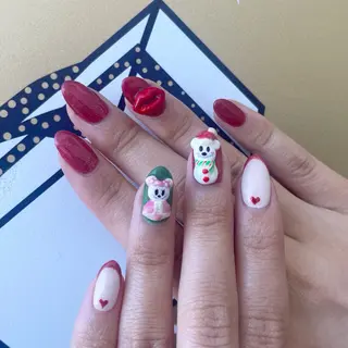 メンズ ネイル Chérinail 爪のお手入れのネイルデザイン