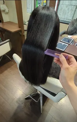 ロング youreshair髪質改善トリートメント&ヘッドスパあざみ野店所属・LISA .のヘアスタイル