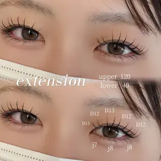 マツエク・マツパ Haruka アイラッシュのマツエク・マツパデザイン