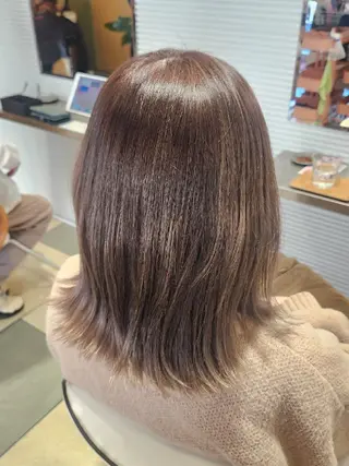 ミディアム 暖色カラー/髪質改善 /メンズ🧡莉南のヘアスタイル