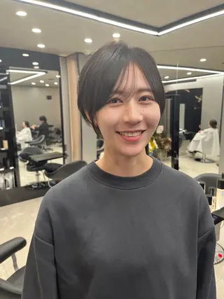 ショート hair salon Ranun髪質改善のヘアスタイル