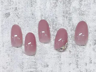 ネイル 佐藤 ニーナ★ラベンダーのネイルデザイン