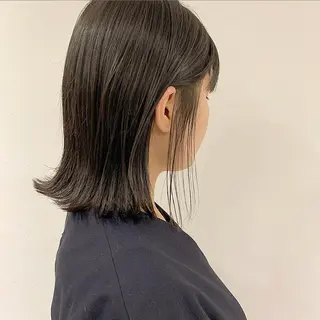 ミディアム go today share salon表参道Polaris所属・オリーブベージュ きょうかのヘアスタイル