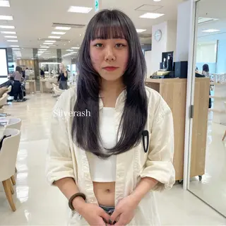 ロング カラー ヘアアレンジ 🍒KIKUCHI KANAE🍒のヘアスタイル