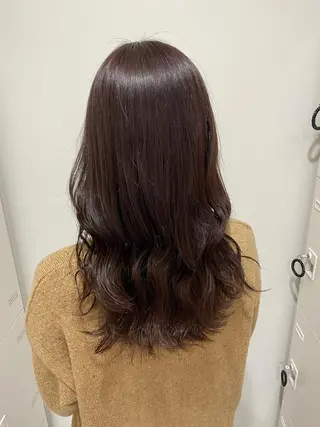 ミディアム カラー ヘアアレンジ EGO所属・EGO Top stylistのヘアスタイル