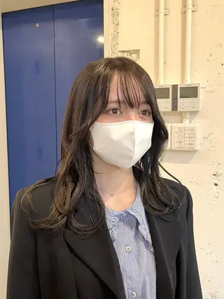 セミロング カラー RYOMA/ 似合わせ🎧🤍のヘアスタイル