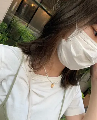 ミディアム カラー SHIAN 八王子👼鬼塚さやかのヘアスタイル