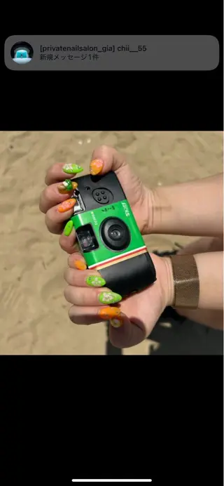 ネイル 濱岡 咲のネイルデザイン