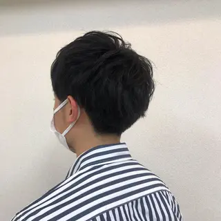 ショート メンズ 松本平太郎美容室大宮店所属・もりたみかこ 美容師お休み中のヘアスタイル