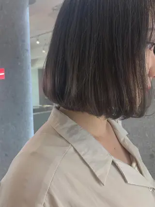 ショート カラー PHIDGE所属・山下 千明のヘアスタイル