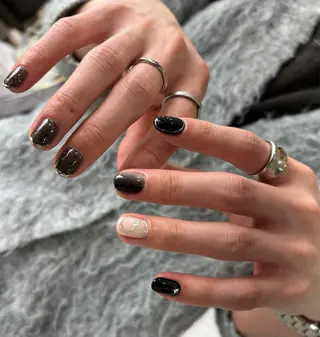 メンズ ネイル GRANDEUR焼津 MEI🪼のネイルデザイン