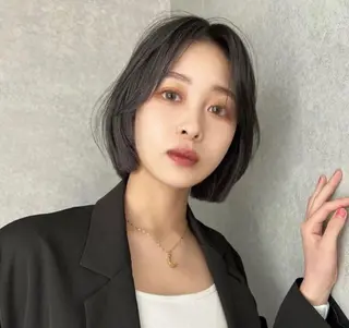 ミディアム ブリーチなし/透明感 /ショート/大世のヘアスタイル