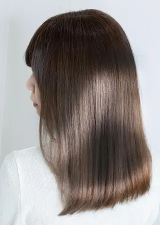 セミロング 髪質改善 jewel box~私のトリートメント~東梅田店所属・💎髪質改善専門 jewel boxのヘアスタイル