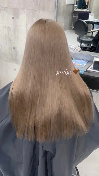 ロング カラー ヘアアレンジ メンズ のん🎀ハイトーン/ レイヤーカット🐳のヘアスタイル