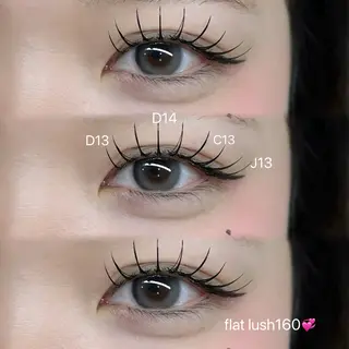 マツエク・マツパ “ C ” kana🩰🤍のマツエク・マツパデザイン