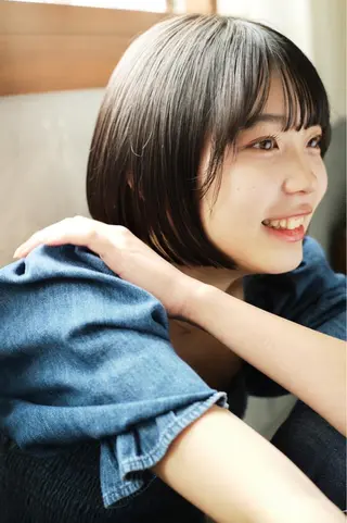 ミディアム stylist田口 祐歩のヘアスタイル