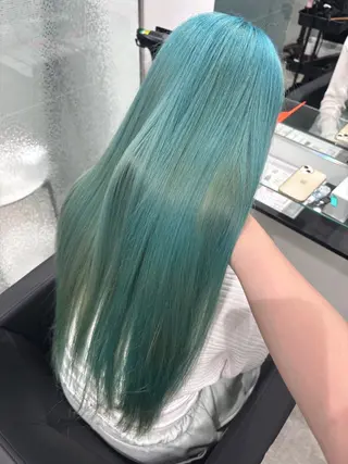 カラー AO所属・ボブ/ハイライト🦓 /harukaのヘアスタイル