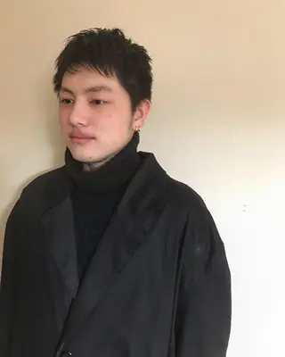 ショート メンズ tonari 梅田、中崎町のヘアスタイル