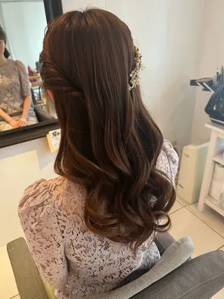 ヘアアレンジ 大人可愛いヘアメイク 💋🧚‍♀️しずかのヘアスタイル