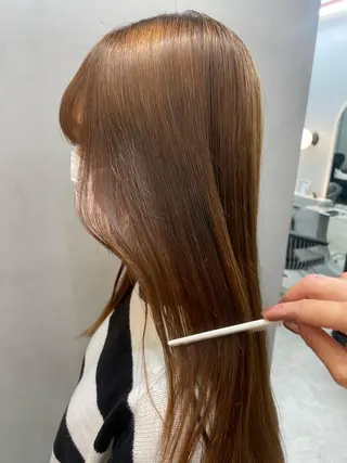 ロング Misaki /ボブ/縮毛矯正のヘアスタイル