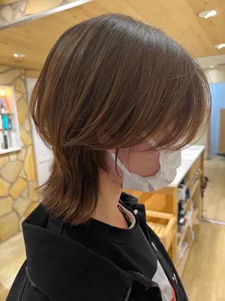 ショート 渋谷ハイトーン/ デザインカラー阿部のヘアスタイル