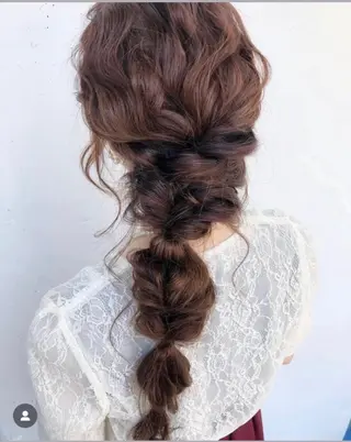 セミロング カラー パーマ ヘアアレンジ メンズ キッズ grand story/colulu渋谷2号店所属・kotona 🤍miuraのヘアスタイル