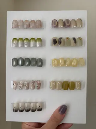 ネイル une／YUKINA 🫧大人nuanceのネイルデザイン