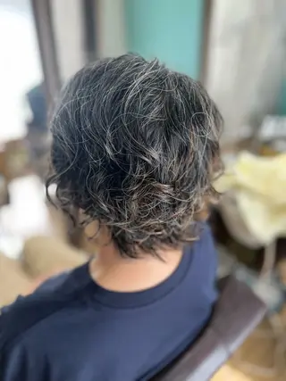 ショート パーマ かふゆい chikaのヘアスタイル