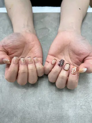 ネイル éclat-nail salon-所属・松本 ゆみかのネイルデザイン