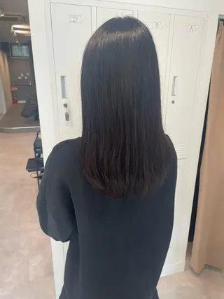 ロング 酒見 里奈のヘアスタイル