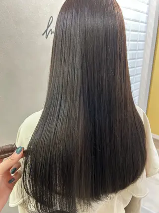 ロング カラー hub hair レイヤー/透明感のヘアスタイル