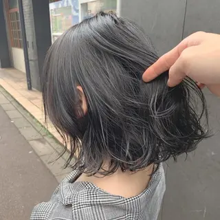 ミディアム 全色特化美容師 /コウスケ🎨のヘアスタイル