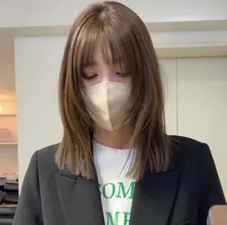 セミロング GOTODAY シェアサロン所属・メンズウルフ🐺/ ブリーチ/MOMOのヘアスタイル