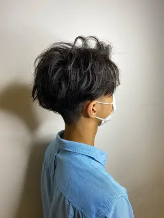 パーマ メンズ EARTH 榎本のヘアスタイル