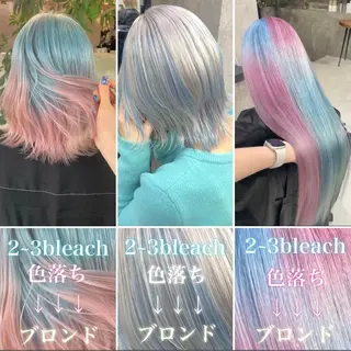 ロング カラー ヘアアレンジ 💍絶対に可愛く💍 履歴修正SAKI🐰のヘアスタイル