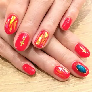 ネイル Yuriko Omi パラジェル/渋谷のネイルデザイン