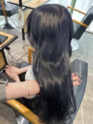 ロング カラー newi梅田🫧韓国 ヘア🫧sakiのヘアスタイル