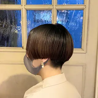 ショート BRITS 渡辺 菜々子のヘアスタイル